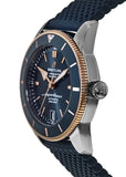 Breitling Superocean Heritage B20 Automatic 42 Blue Dial Blue Mesh Bracelet Watch for Men - UB2010161C1S1 Authentic Buy Shop Now