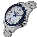 Breitling Superocean 42mm White Dial Silver Steel Strap Watch for Men - A17366D81A1A1 Authentic Buy Shop Now