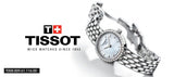 Tissot Lovely Mother of Pearl Dial Silver Steel Strap Watch For Women - T058.009.61.116.00 Authentic Buy Shop Now