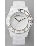 Marc Jacobs Marc White Dial White Ceramic Strap Watch for Women - MBM9500 Authentic Buy Shop Now