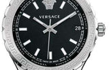 Versace Hellenyium Black Dial Silver Steel Strap Watch for Women - V12020015 Authentic Buy Shop Now
