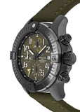 Breitling Avenger Chronograph 45mm Green Dial Green Nylon Strap Watch for Men - V13317101L1X1 Authentic Buy Shop Now