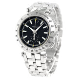 Versace V-Race Sport Black Dial Silver Steel Strap Watch for Men - VAH010016 Authentic Buy Shop Now