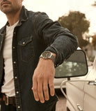 Fossil FB-01 Chronograph Black Dial Silver Steel Strap Watch for Men - FS5864 Authentic Buy Shop Now