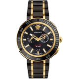 Versace V Extreme Pro Two Tone Dial Stainless Steel Strap Watch for Men - VCN040017 Authentic Buy Shop Now