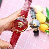 Versace Palazzo Empire Red Dial Red Leather Strap Watch for Women - VCO120017 Authentic Buy Shop Now
