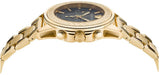 Versace Greca Action Chronograph Black Dial Gold Steel Strap Watch For Men - VE3J00622 Authentic Buy Shop Now