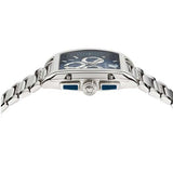 Versace Dominus Chronograph Blue Dial Silver Steel Strap Watch For Men - VE6H00423 Authentic Buy Shop Now