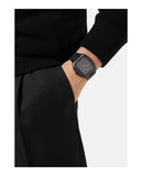 Versace Dominus Chronograph Quartz Black Dial Black Steel Strap Watch For Men - VE6H00623 Authentic Buy Shop Now