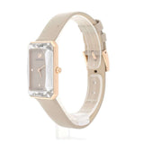 Swarovski Uptown Crystal Grey Dial Grey Leather Strap Watch for Women - 5547716 Authentic Buy Shop Now