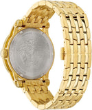 Versace Code Quartz Silver Dial Gold Steel Strap Watch For Men - VEPO00420 Authentic Buy Shop Now