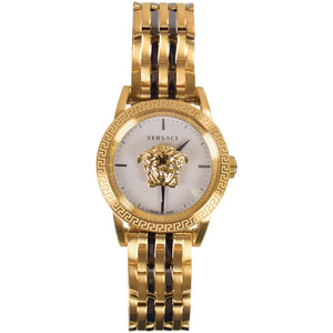Versace Palazzo Empire White Dial Two Tone Steel Strap Watch for Men - VERD00418 Authentic Buy Shop Now