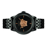 Versace Palazzo Empire Black Dial Black Steel Strap Watch for Men - VERD00518 Authentic Buy Shop Now