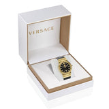 Versace Greca Moonphase Analog Black Dial Black Leather Strap Watch For Men - VE7G00123 Authentic Buy Shop Now