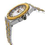 Versace Chain Reaction Quartz White Dial Two Tone Steel Strap Watch for Men - VEDY00519 Authentic Buy Shop Now