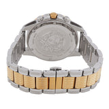 Versace Greca Action Chronograph Quartz Silver Dial Two Tone Steel Strap Watch for Men - VE3J00522 Authentic Buy Shop Now