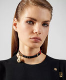 Versace Medusa Lock Icon Gold Dial Red Leather Strap Watch for Women - VEDW00119 Authentic Buy Shop Now