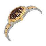 Versace Hellenyium GMT Black Dial Two Tone Steel Strap Watch for Men - V11040015 Authentic Buy Shop Now