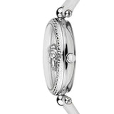 Versace Palazzo Empire White Dial White Leather Strap Watch for Women - VCO010017 Authentic Buy Shop Now