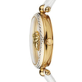 Versace Palazzo Empire White Dial White Leather Strap Watch for Women - VCO040017 Authentic Buy Shop Now