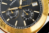 Versace Sports Tech Chronograph Black Dial Black Rubber Strap Watch for Men - VELT00119 Authentic Buy Shop Now