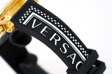 Versace Sports Tech Chronograph Black Dial Black Rubber Strap Watch for Men - VELT00119 Authentic Buy Shop Now
