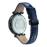 Versace V Race Chronograph Quartz Blue Dial Blue Leather Strap Watch For Men - VEBV00419 Authentic Buy Shop Now