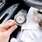 Versace Chain Reaction Quartz White Dial Black Rubber Strap Watch for Men - VEDY00219 Authentic Buy Shop Now