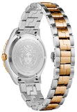 Versace Hellenyium GMT Green Dial Two Tone Steel Strap Watch for Men - V11050015 Authentic Buy Shop Now