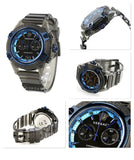 Versace icon Active Chronograph Black Dial Black Silicone Strap Watch For Men - VEZ700622 Authentic Buy Shop Now