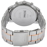 Guess Hendrix Chronograph Blue Dial Two Tone Steel Strap Watch for Men - W1309G4 Authentic Buy Shop Now