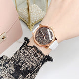 Swarovski Crystalline Hours Quartz Grey Dial Black Leather Strap Watch for Women - 5344635 Authentic Buy Shop Now