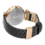 Versace Palazzo Empire Greca Black Dial Black Leather Strap Watch for Women - VEDV00719 Authentic Buy Shop Now