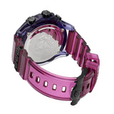 Versace Icon Active Chronograph Black Dial Purple Rubber Strap Watch For Men - VEZ701423 Authentic Buy Shop Now