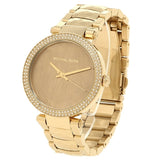 Michael Kors Parker Gold Mother of Pearl Dial Gold Steel Strap Watch for Women - MK6425 Authentic Buy Shop Now