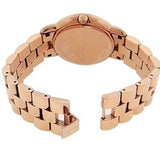 Marc Jacobs Marci Rose Gold Dial Rose Gold Steel Strap Watch for Women - MBM3099 Authentic Buy Shop Now