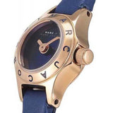 Marc Jacobs Blade Blue Dial Blue Leather Strap Watch for Women - MBM8641 Authentic Buy Shop Now