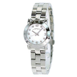 Marc Jacobs Mini Amy White Dial Silver Steel Strap Watch for Women - MBM3055 Authentic Buy Shop Now
