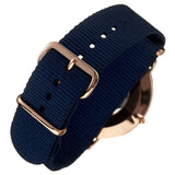 Daniel Wellington Classic Bayswater Black Dial Black NATO Strap Watch For Men - DW00100277 Authentic Buy Shop Now