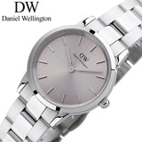 Daniel Wellington Iconic Link Unitone Silver Dial Silver Steel Strap Watch For Women - DW00100402 Authentic Buy Shop Now