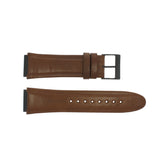 Guess Rigor Analog Black Dial Brown Leather Strap Watch For Men - W0040G8 Authentic Buy Shop Now
