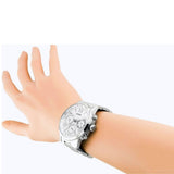 Guess Sunrise Multifunction Quartz White Dial Silver Steel Strap Watch For Women - W0330L3 Authentic Buy Shop Now