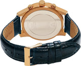 Guess Analog Blue Dial Blue Leather Strap Watch For Men - W0496G4 Authentic Buy Shop Now