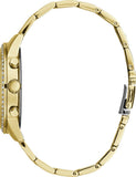 Guess Solar Chronograph Diamonds White Dial Gold Steel Strap Watch for Women - W1069L2 Authentic Buy Shop Now
