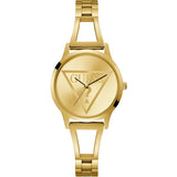 Guess Lola Quartz Gold Dial Gold Steel Strap Watch For Women - W1145L3 Authentic Buy Shop Now