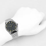 Gucci G Timeless Black Dial Silver Steel Strap Watch For Women - YA1264029A Authentic Buy Shop Now