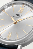 IWC Portofino Automatic Silver Dial Blue Leather Strap Watch for Women - IW357411 Authentic Buy Shop Now