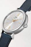IWC Portofino Automatic Silver Dial Blue Leather Strap Watch for Women - IW357411 Authentic Buy Shop Now