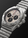 Breitling Chronomat B01 42mm Silver Dial Silver Steel Strap Watch for Men - AB0134101G1A1 Authentic Buy Shop Now