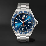 Tag Heuer Formula 1 Quartz Blue Dial Silver Steel Strap Watch for Men - WAZ1010.BA0842 Authentic Buy Shop Now